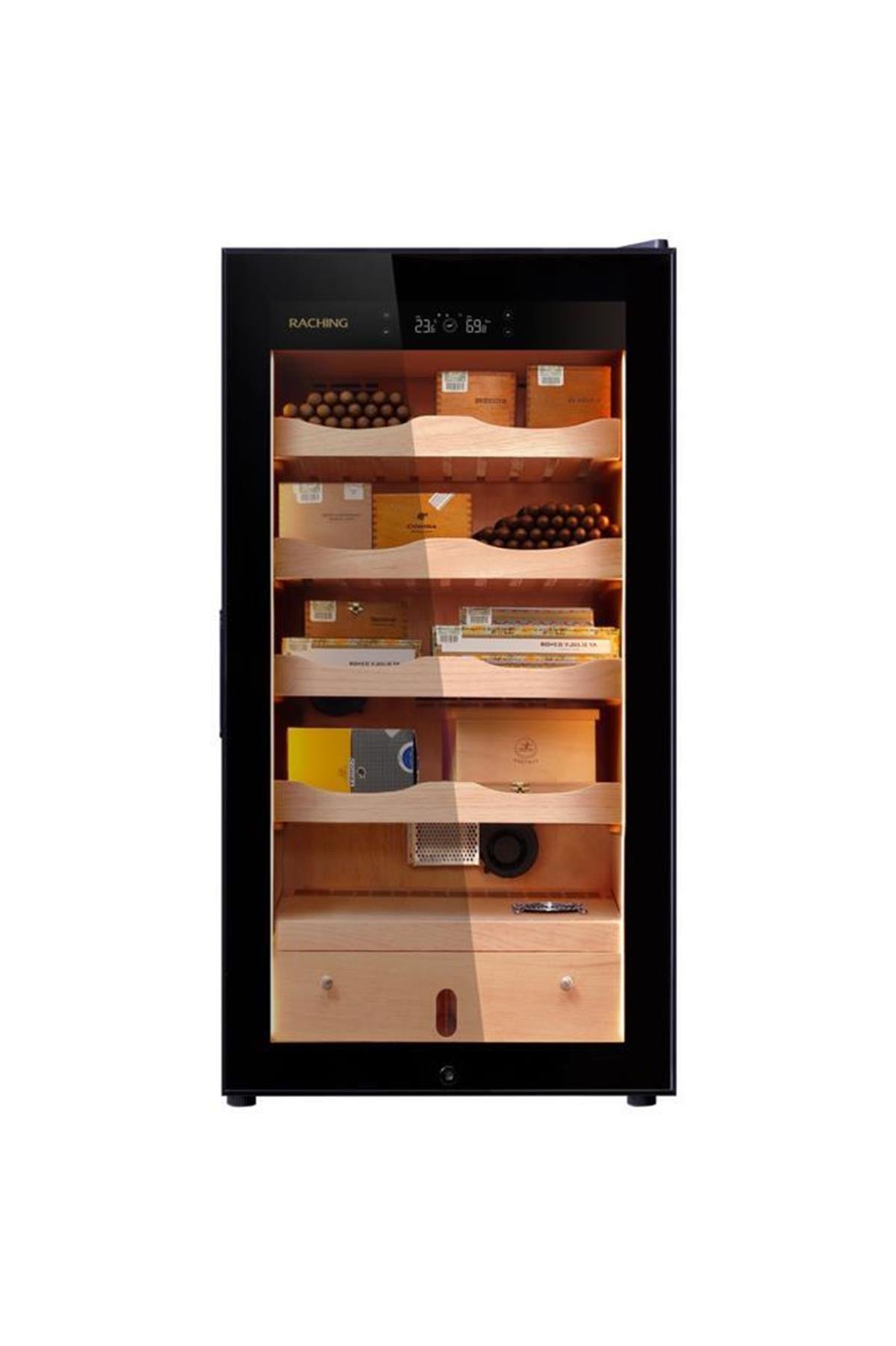 RCHNG-13,Raching Elektronik Puro Dolabı Siyah MA50
