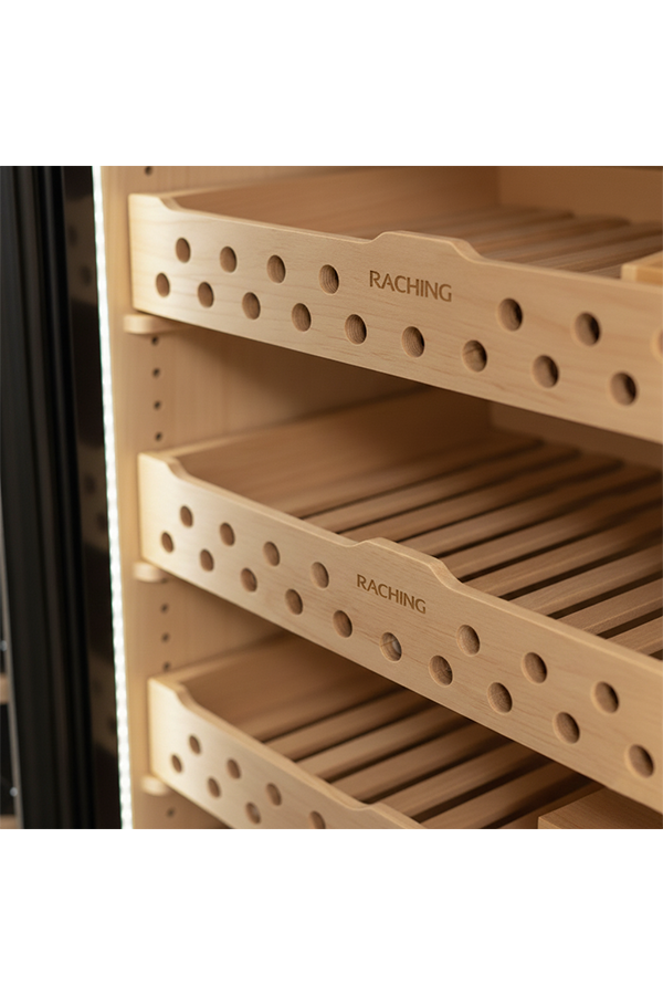 RCHNG-11,Raching SD800-MX Elektronik Puro Dolabı - Şarap Dolabı Siyah