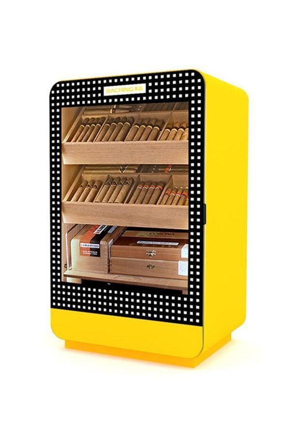 RCHNG-16,Raching Elektronik Puro Dolabı Sarı-Siyah COH90A