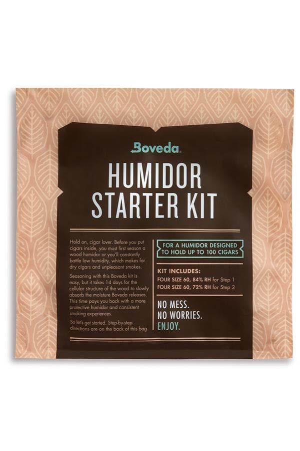 TR7405,Boveda Humidor Başlangıç Kiti 84% + 72% 75-100 Puro Kapasitesi