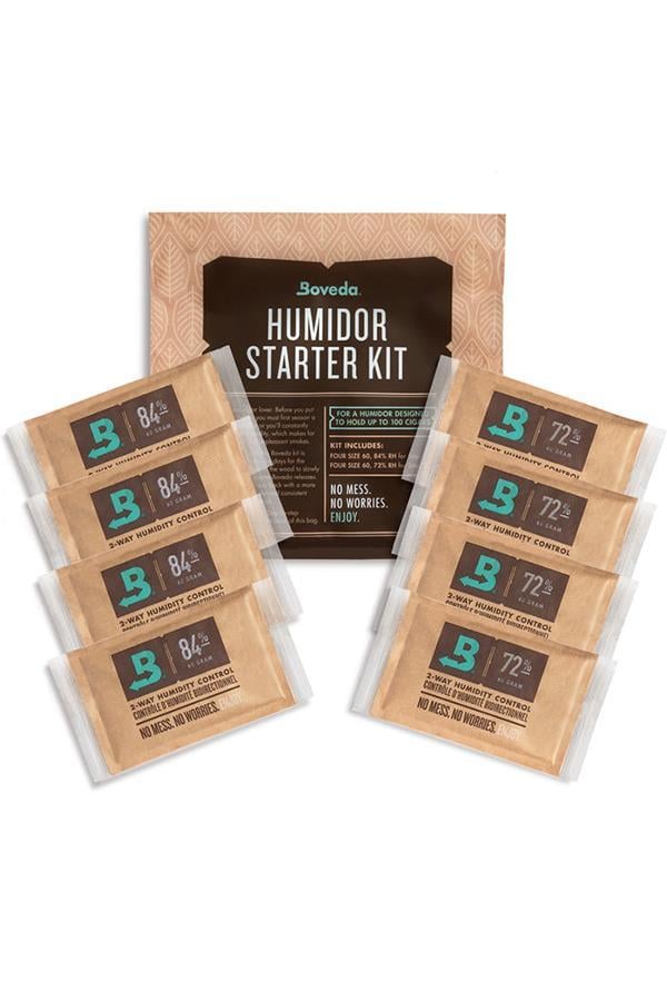TR7405,Boveda Humidor Başlangıç Kiti 84% + 72% 75-100 Puro Kapasitesi