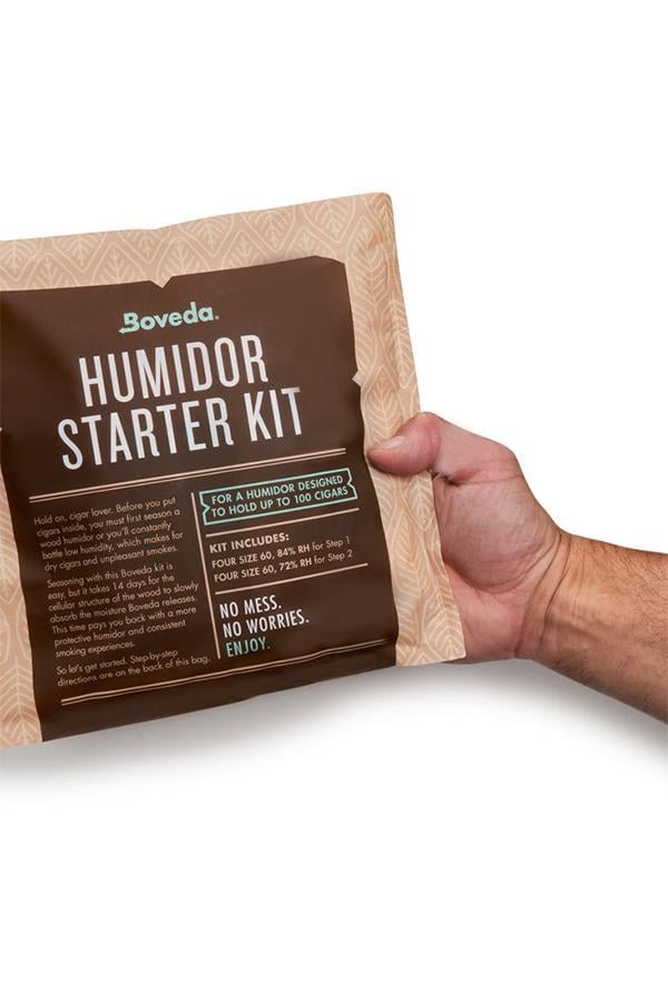 TR7405,Boveda Humidor Başlangıç Kiti 84% + 72% 75-100 Puro Kapasitesi