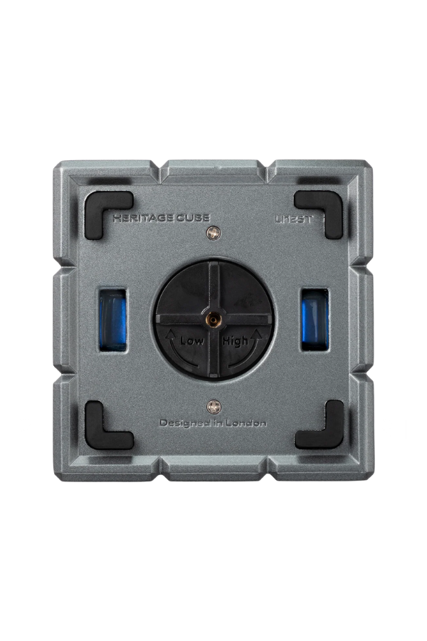 TR8359,Colibri Heritage Çift Torch Pürmüz & Soft Flame Mavi Masa Tipi Puro Çakmağı