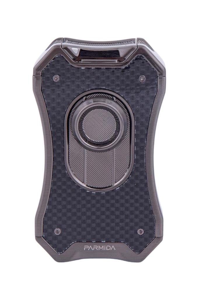 TR6398,Parmida Dört Torch Pürmüz Masa Tipi Gunmetal Puro Çakmağı