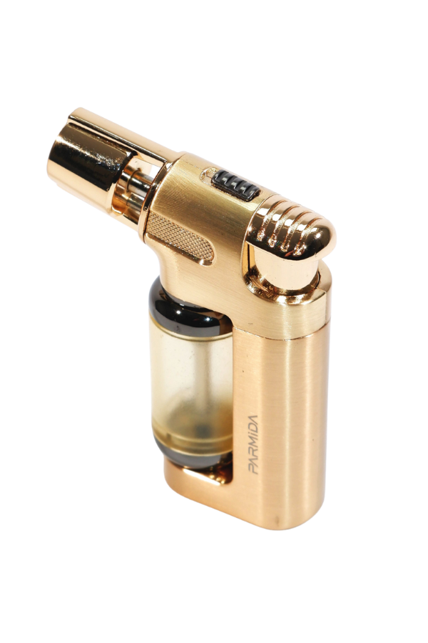 TR9248,Parmida Tek Torch Pürmüz Gold Masa Tipi Metal Puro Çakmağı