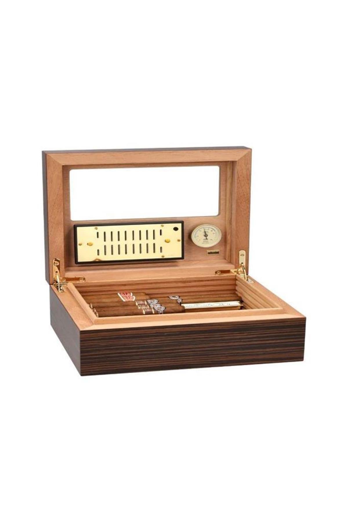 TR5494,Adorini Vıttorıa Specıal Edıtıon Deluxe Humıdor Puro Kutusu