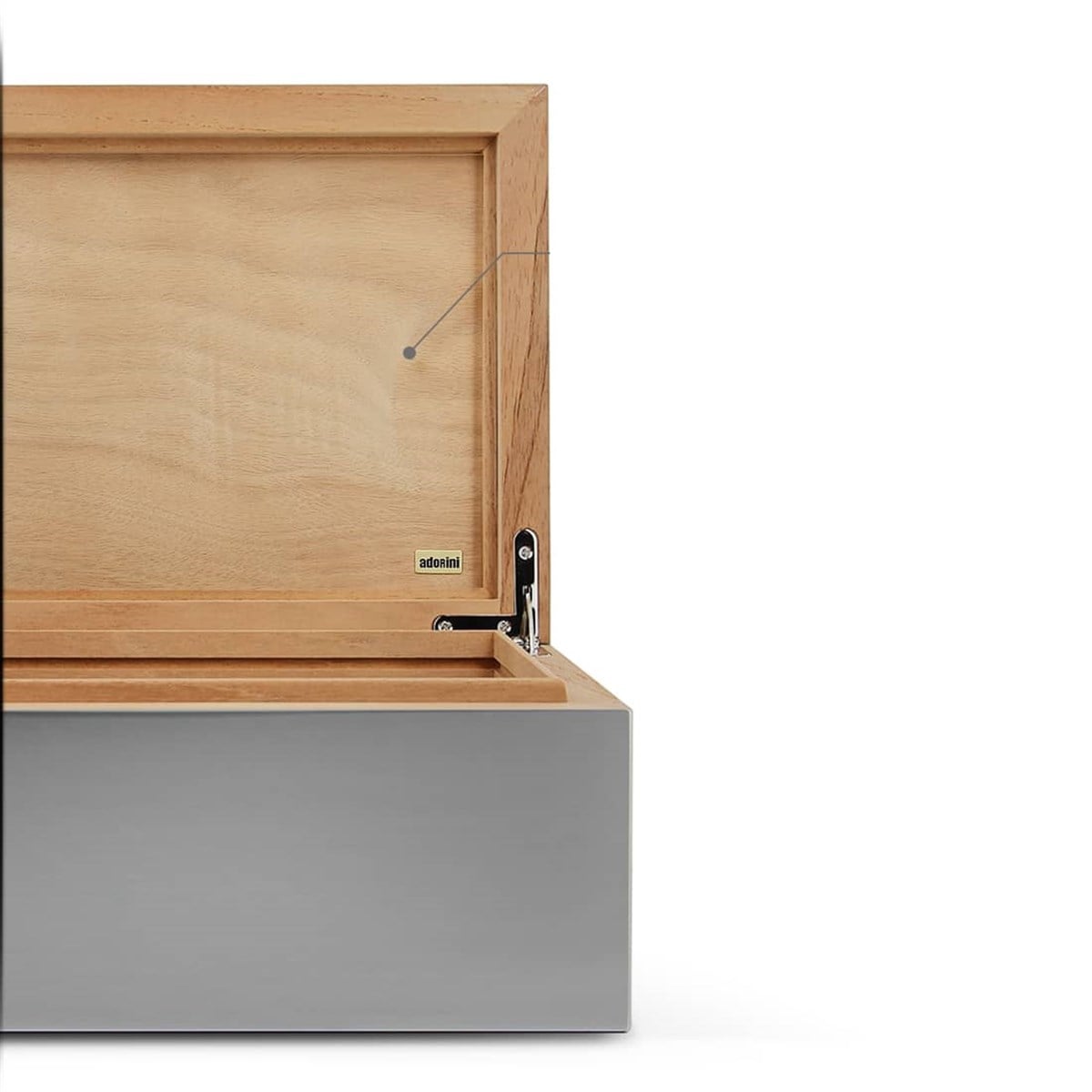 TR656,Adorini Aluminium Humidor Puro Kutusu