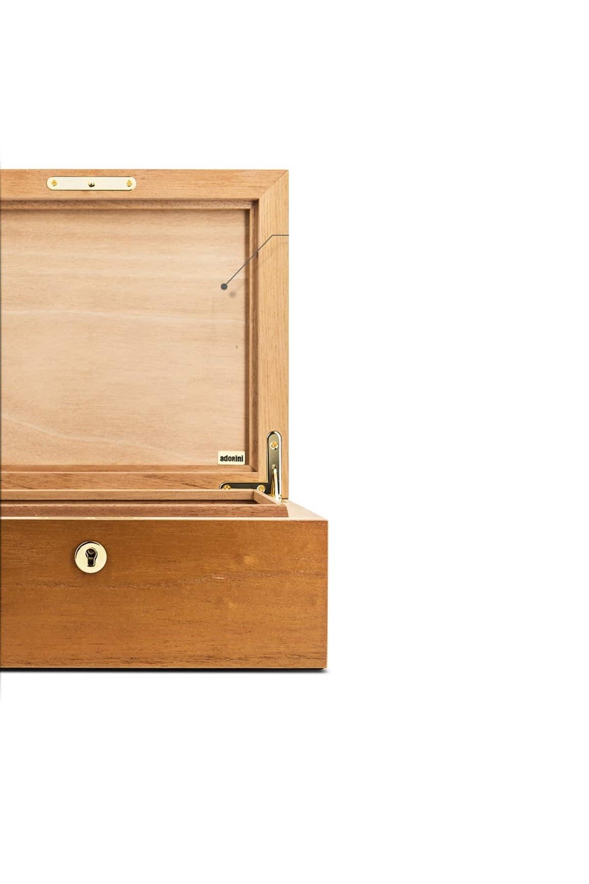 TR908,Adorini Cedro Deluxe Humidor Puro Kutusu