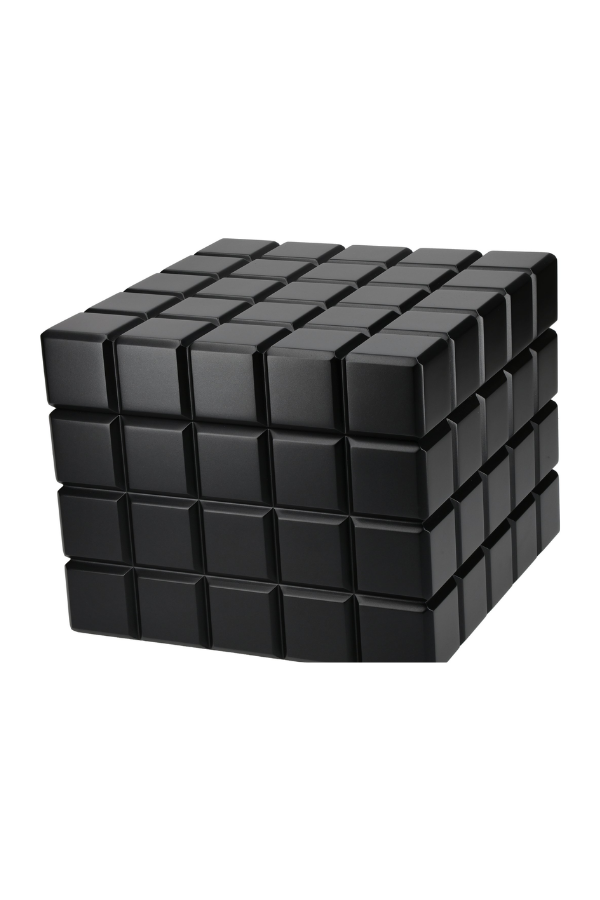 TR8375,Colibri Heritage Cube Siyah Sedir Humidor Puro Kutusu