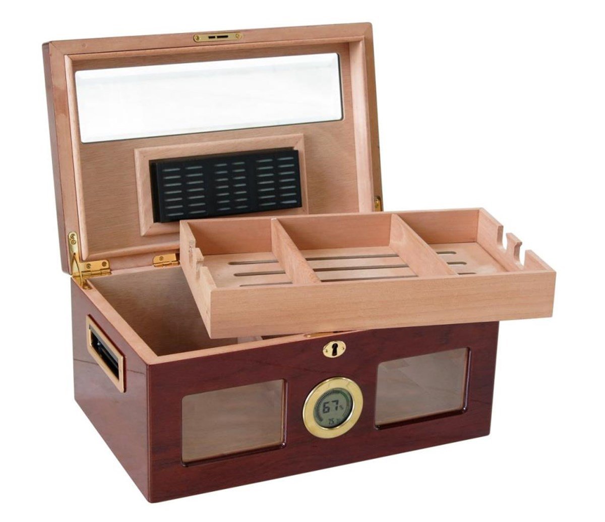 SLUIS/D,San Luis Digital Humidor Puro Kutusu