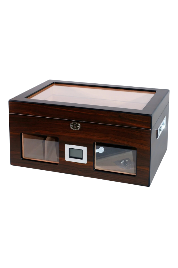 TR8796,PremiumQuality Urdesa Kahverengi Sedir Humidor Puro Kutusu