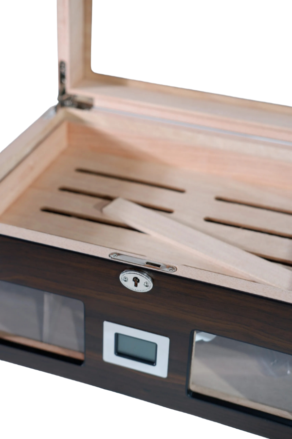 TR8796,PremiumQuality Urdesa Kahverengi Sedir Humidor Puro Kutusu