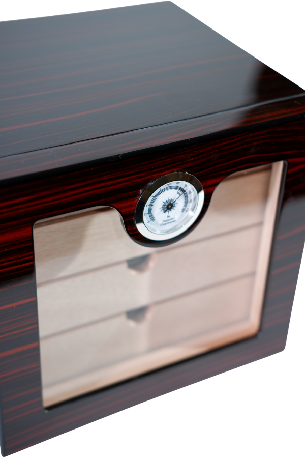 TR8791,PremiumQuality Bellavista Kahverengi Sedir Humidor Puro Kutusu