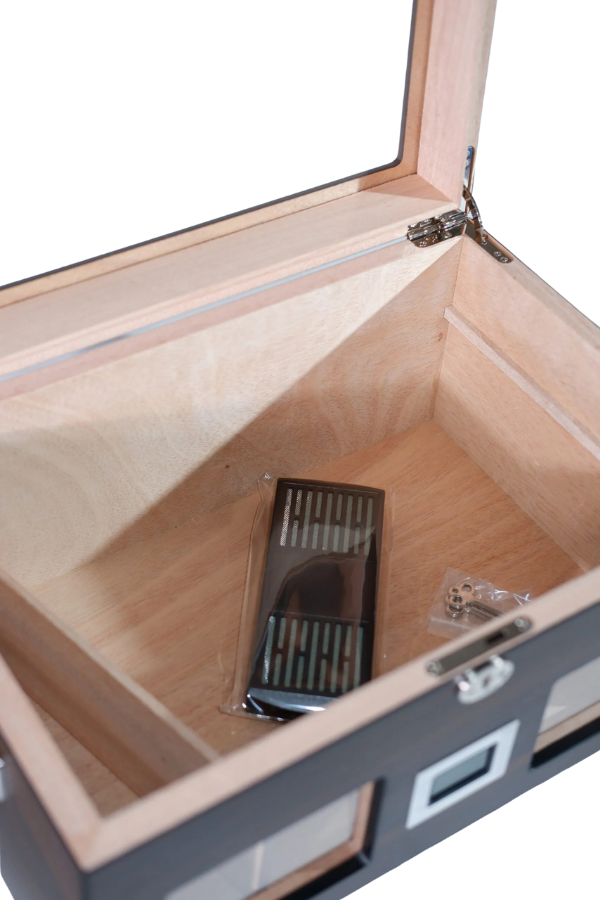 TR8796,PremiumQuality Urdesa Kahverengi Sedir Humidor Puro Kutusu