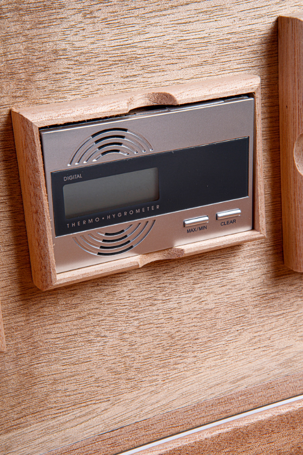 TR8782,PremiumQuality Paraty Kahverengi Sedir Humidor Puro Kutusu