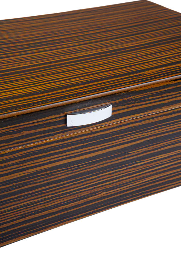 TR8782,PremiumQuality Paraty Kahverengi Sedir Humidor Puro Kutusu