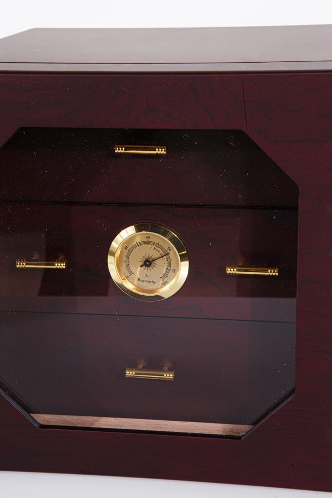 TR6716,San Juan 3 Çekmeceli Sedir Humidor Puro Kutusu