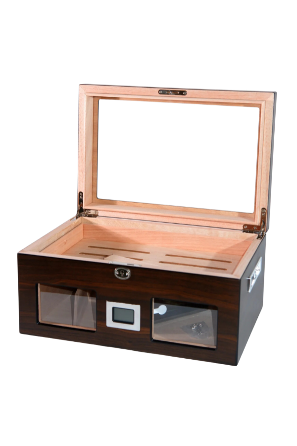 TR8796,PremiumQuality Urdesa Kahverengi Sedir Humidor Puro Kutusu