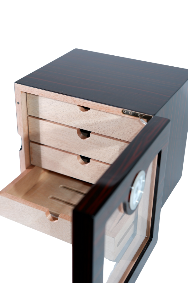 TR8791,PremiumQuality Bellavista Kahverengi Sedir Humidor Puro Kutusu