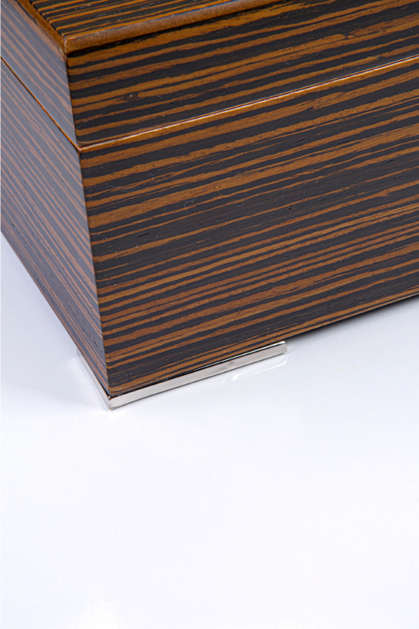 TR8782,PremiumQuality Paraty Kahverengi Sedir Humidor Puro Kutusu