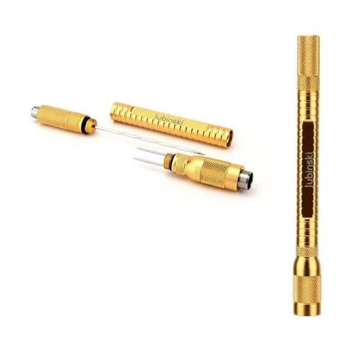 LB-936,Lubinski Drawpoker Puro İğnesi ve 2 Delici Gold YJA30018