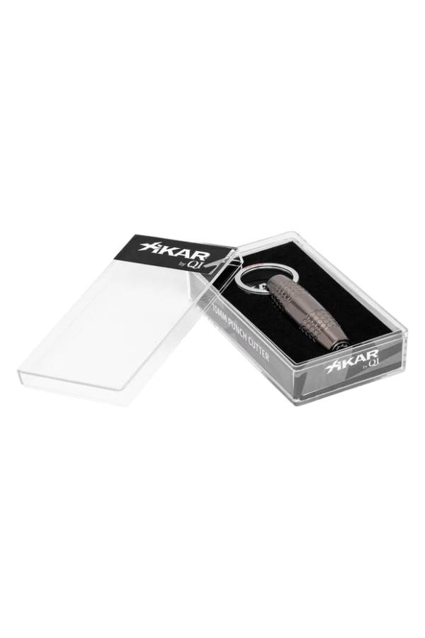 TR9134,Xikar Bullet Punch 10MM Gunmetal Puro Delici