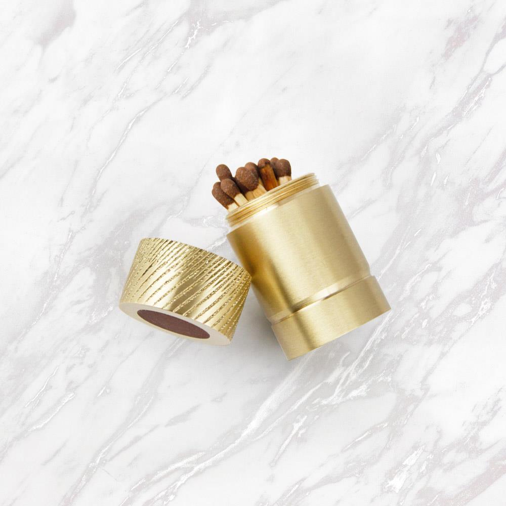 CHO-031,Coho Brazen Pirinç Mini Kibritlik