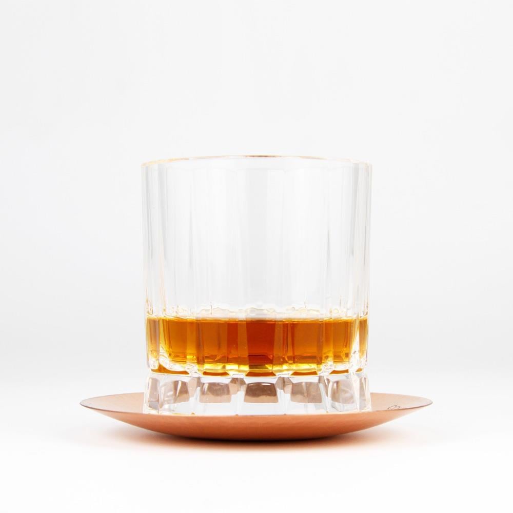 CHO-021,Coho Patron Bakır Whiskey Bardak Altlığı