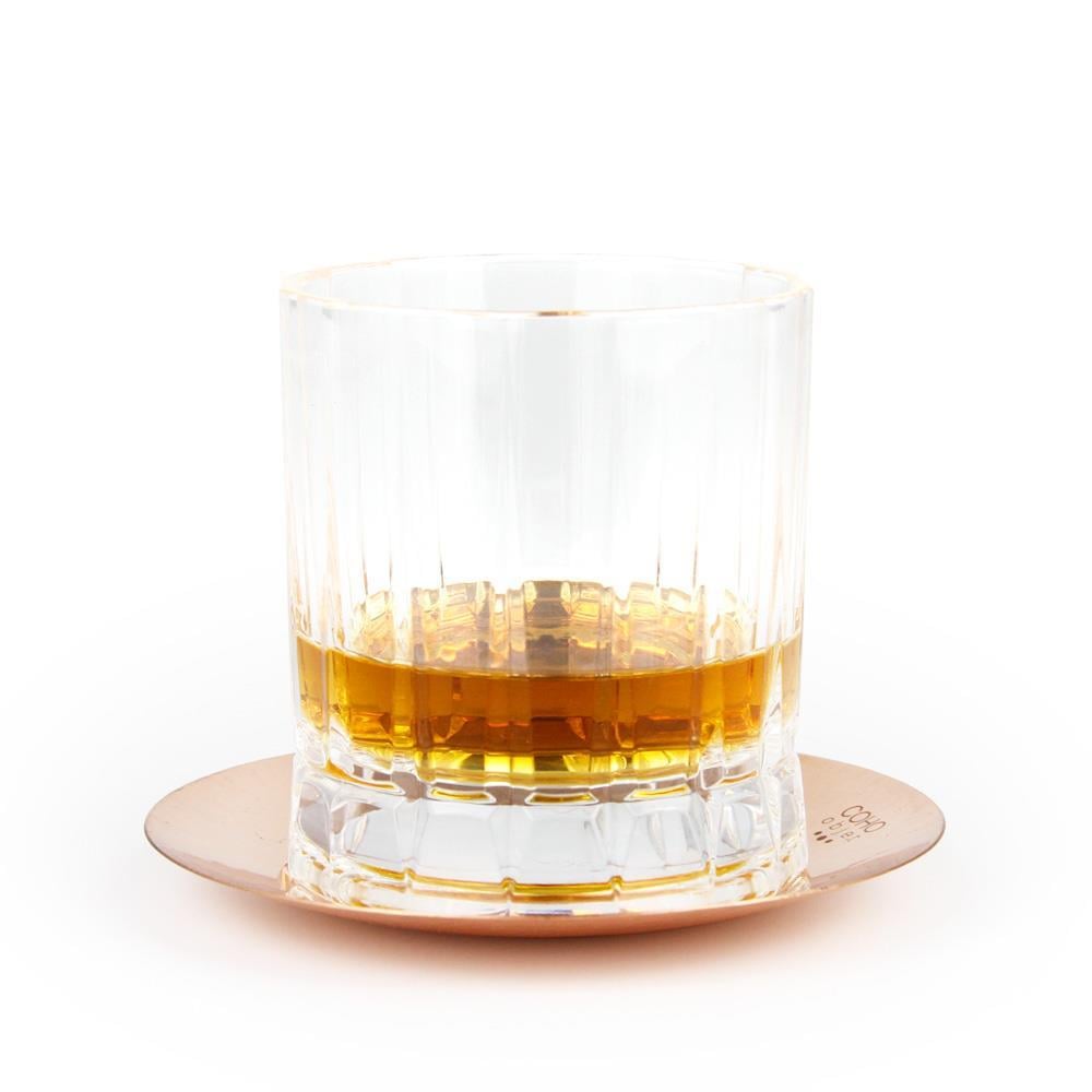 CHO-021,Coho Patron Bakır Whiskey Bardak Altlığı