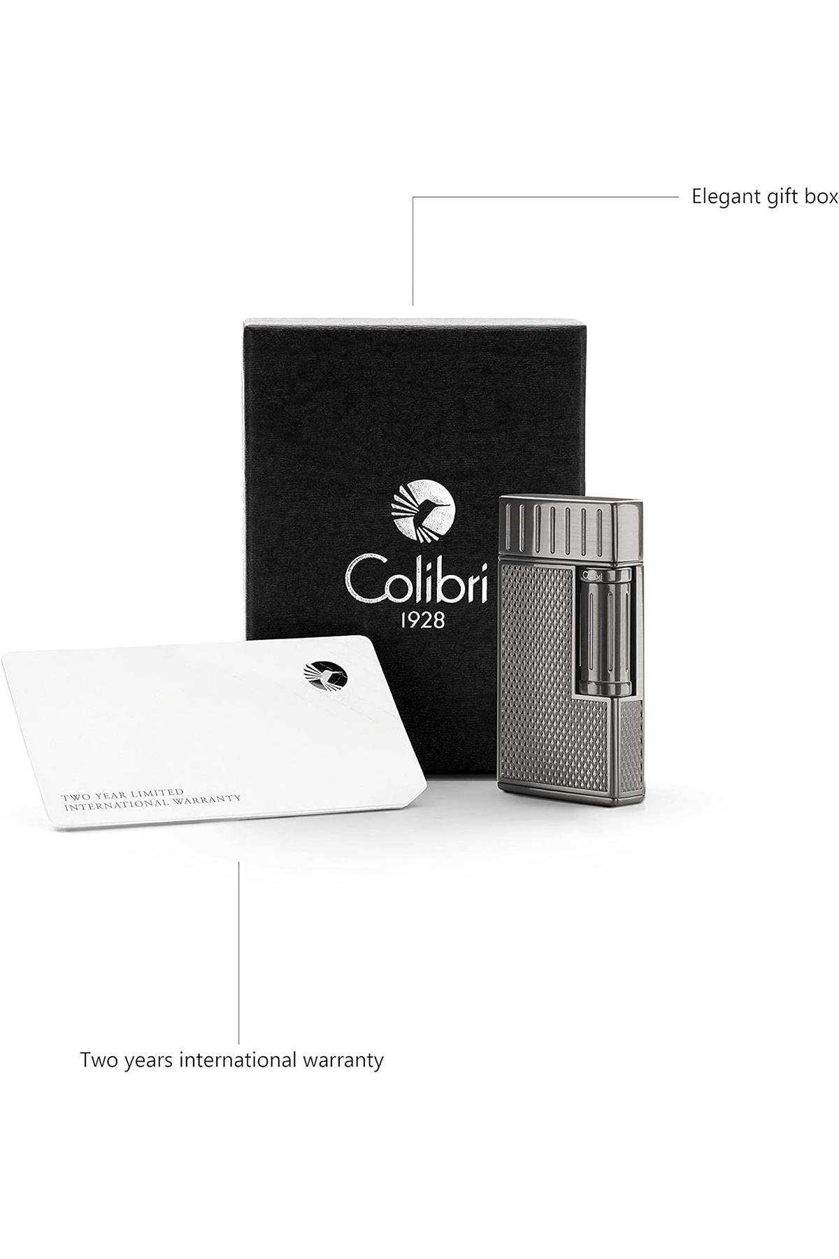 TR6434,Colibri Julius Gunmetal Puro Çakmağı