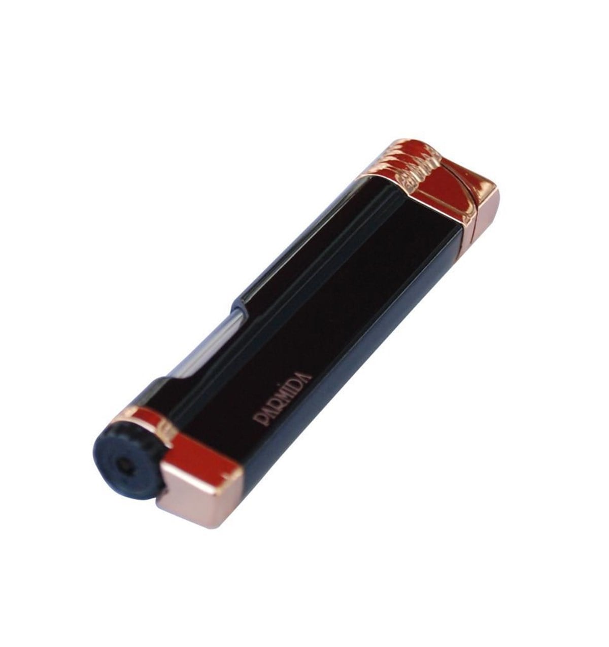 TR3193,Parmida Tek Torch Siyah-Bronz Puro Çakmağı