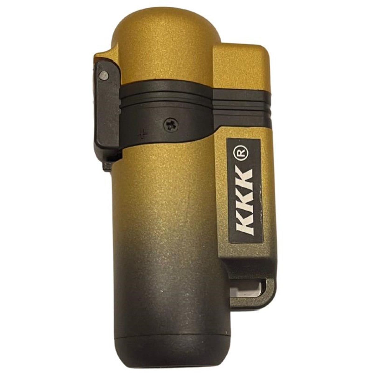 TR3285,PREMİUM QUALİTY TEK TORCH GOLD-SİYAH PURO ÇAKMAK