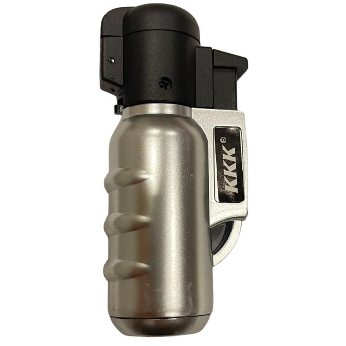 TR3274,PREMİUM QUALİTY TEK TORCH GRİ PURO ÇAKMAK