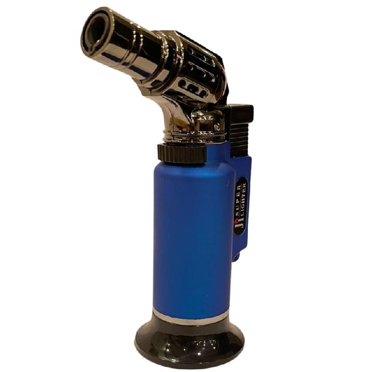 TR3287,PREMİUM QUALİTY TEK TORCH MAVİ MASA TİPİ PURO ÇAKMAK