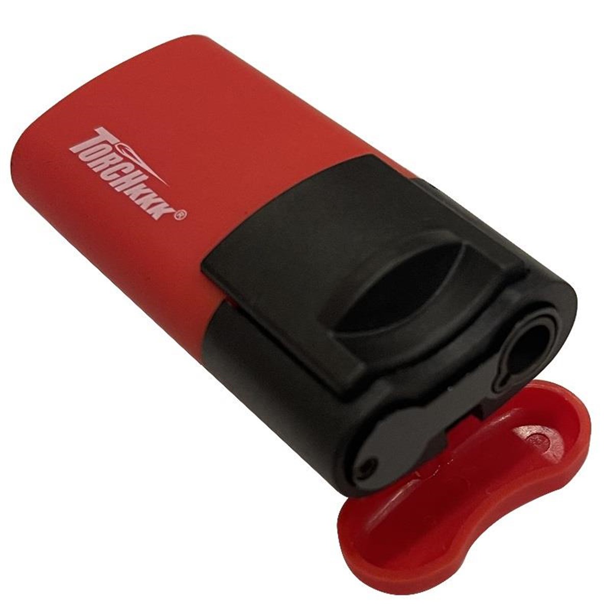 TR3280,PREMİUM QUALİTY TEK TORCH KIRMIZI PURO ÇAKMAK