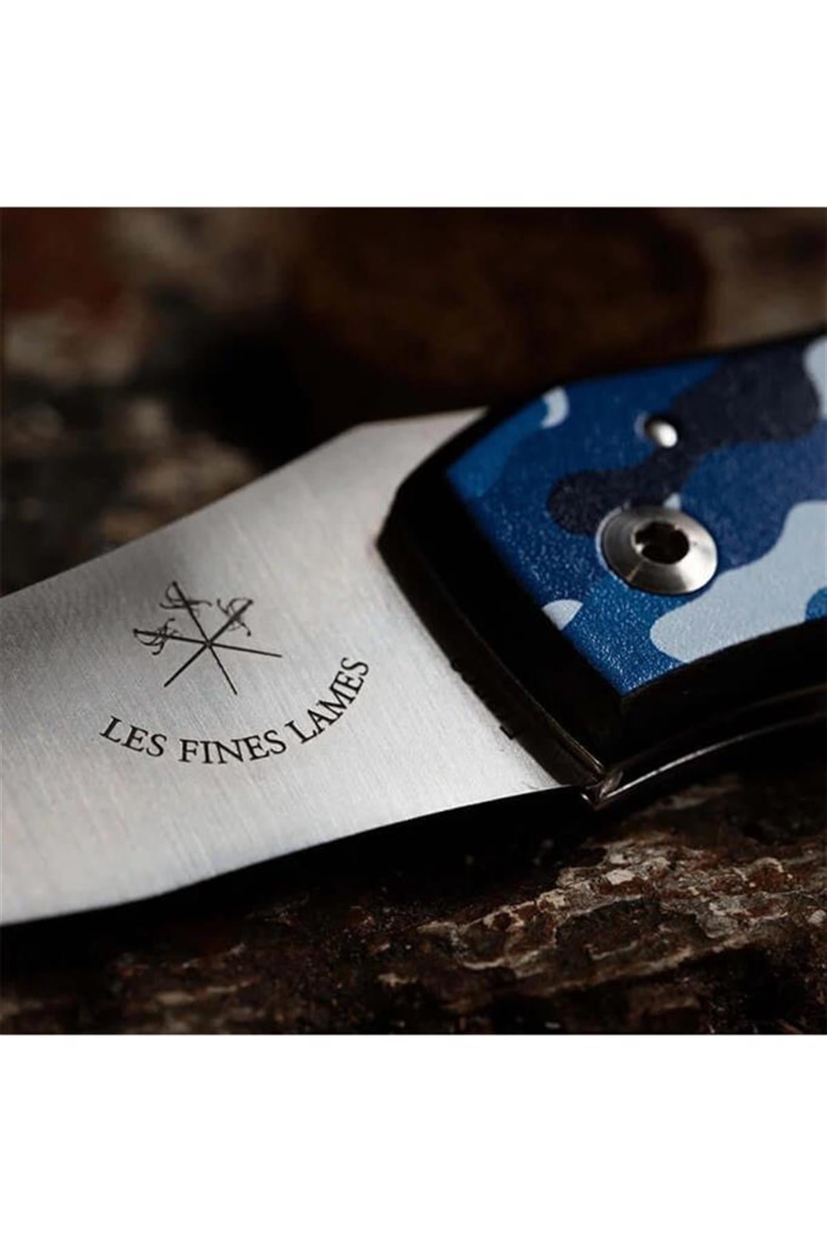 TR5765,Le Petit by Les Fines Lames Camo Navy Puro Kesici