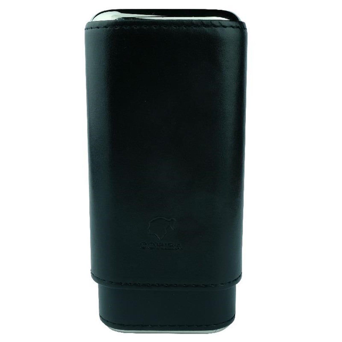 TR1460,Cohiba 2'li Siyah Deri Puro Kılıfı