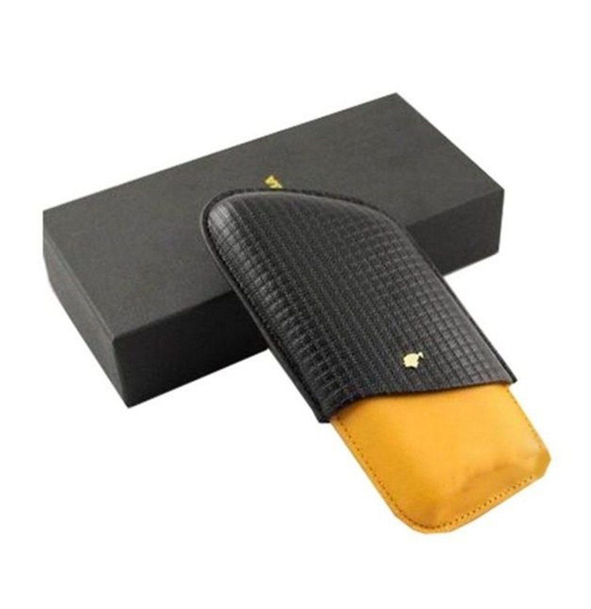 TR632,Cohiba Sarı Puro Kılıfı 3'lü