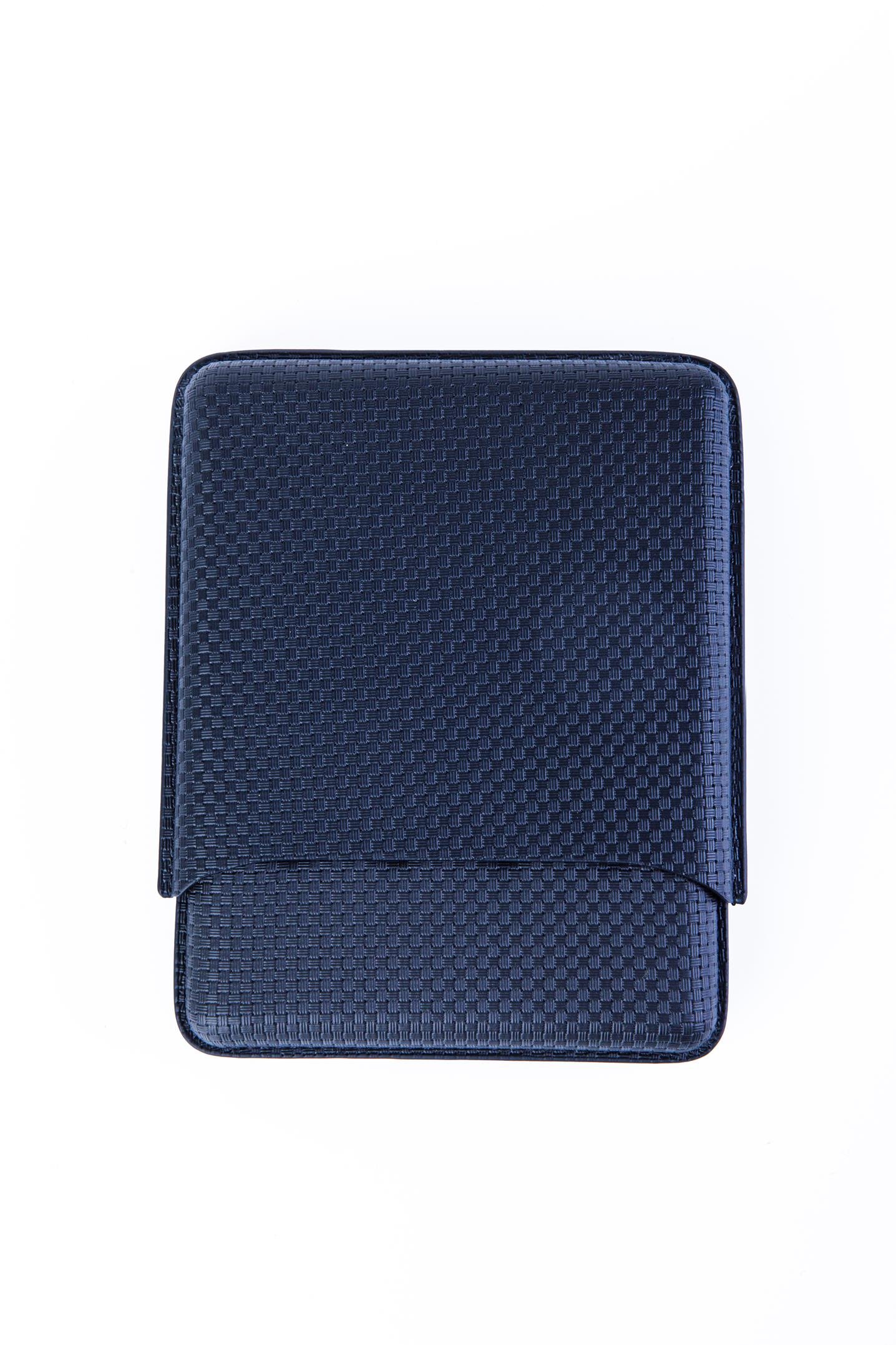 TR8203,Cohiba Siyah Beşli Deri Puro Kılıfı