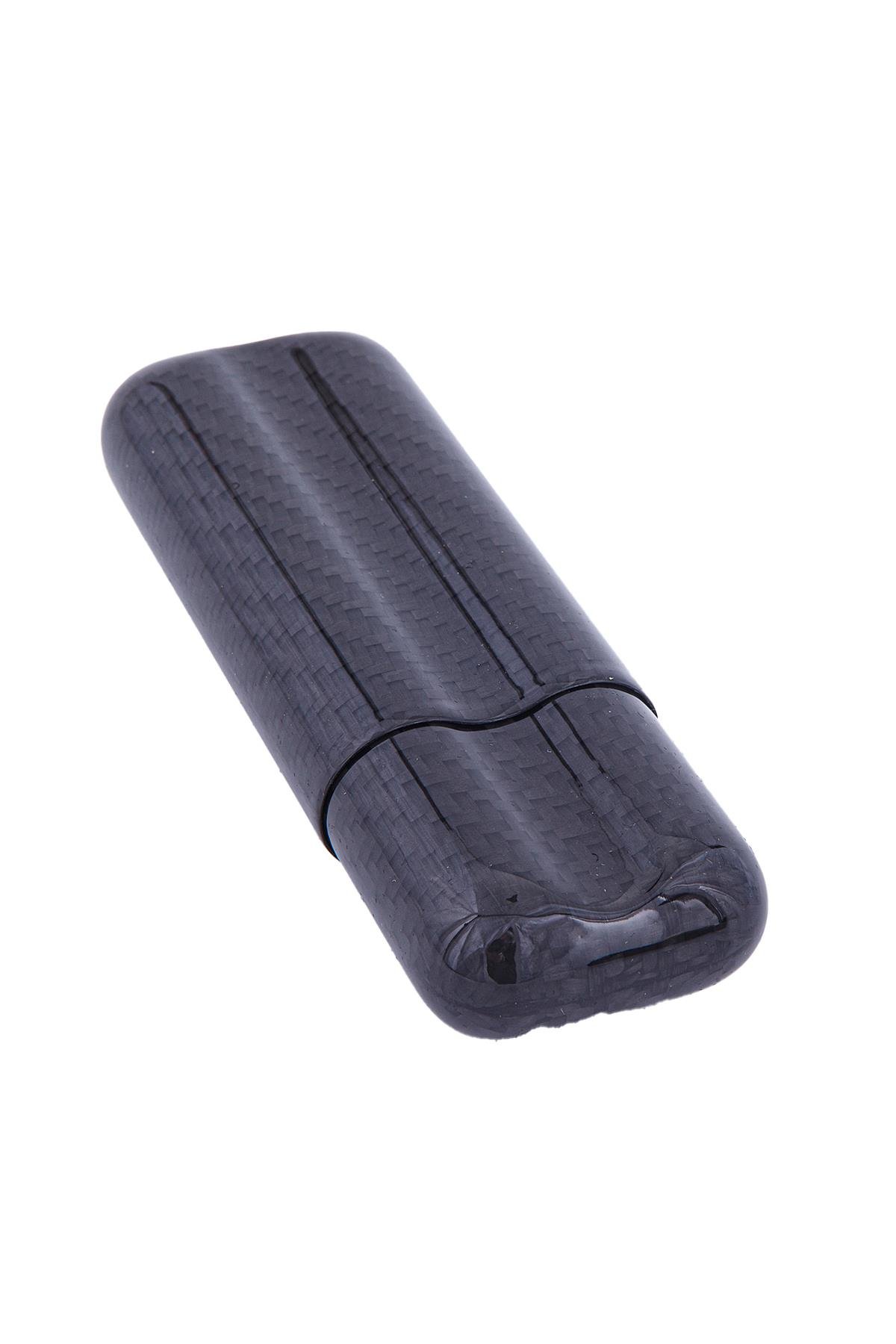 TR6051,Karbon Desenli İkili Puro Kılıfı