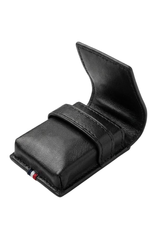 TR9161,S.T. Dupont Deri Siyah Le Grand Çakmak Kılıfı