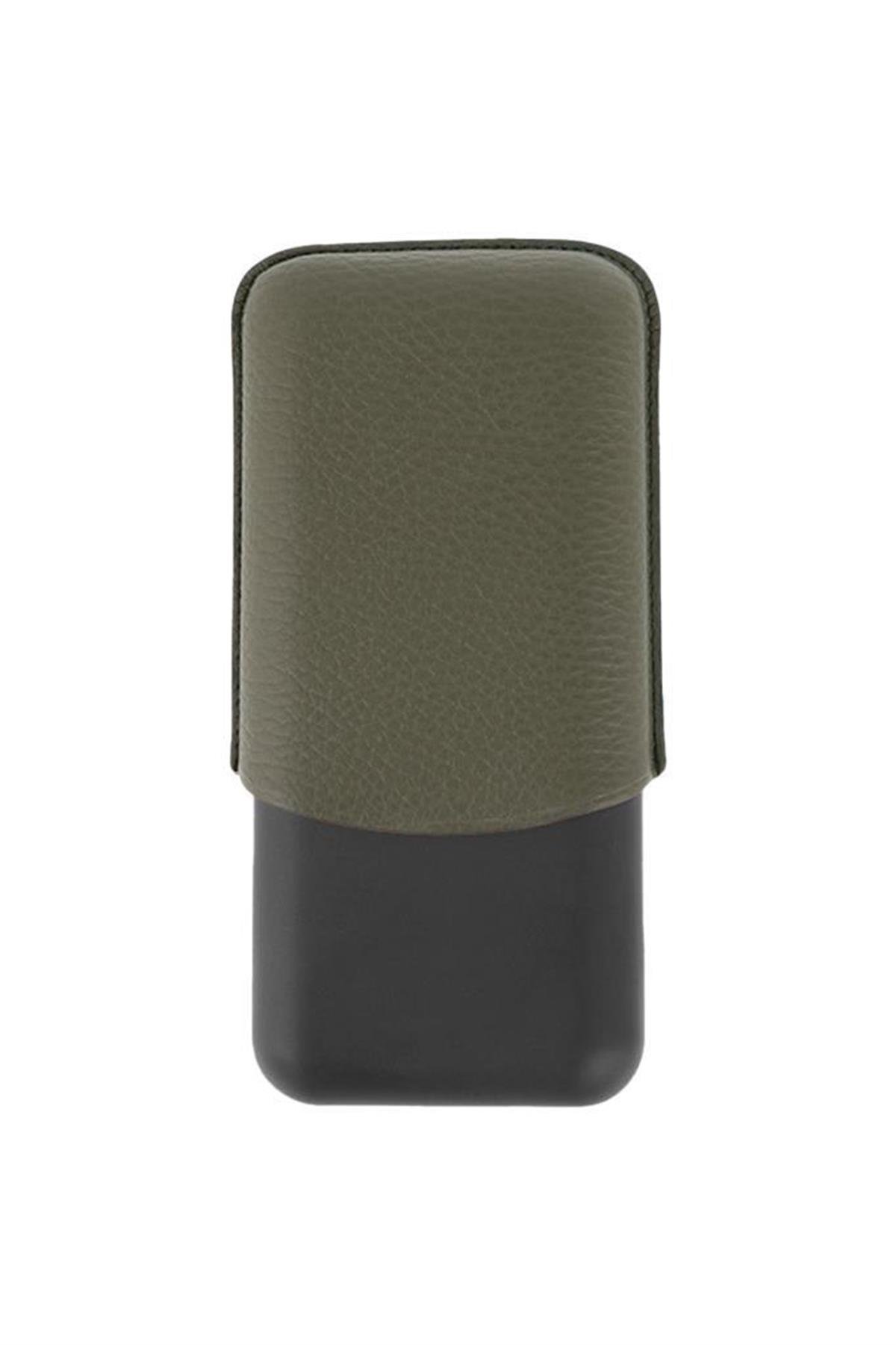 TR6223,S.T. Dupont Haki Üçlü Puro Kılıfı 183349