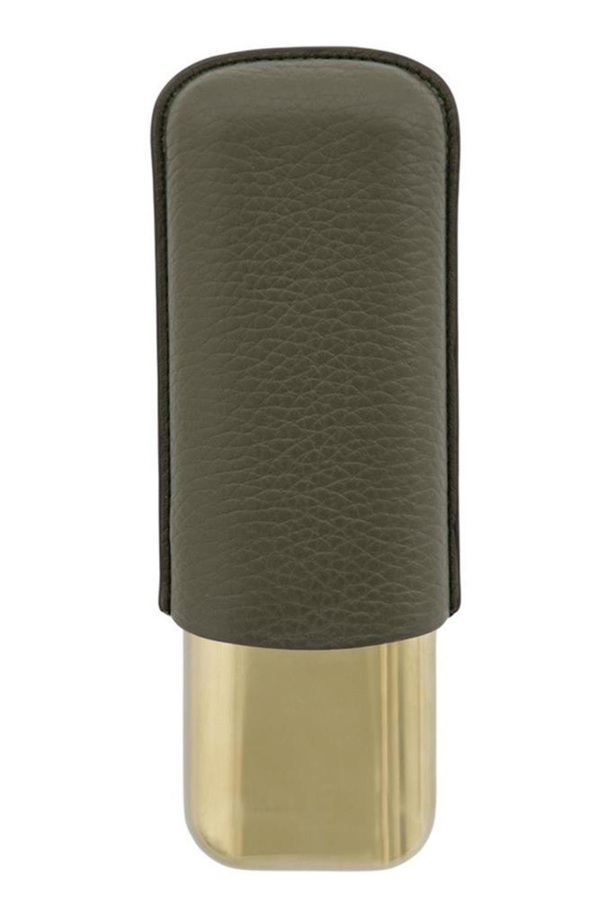 TR5791,S.T. Dupont İkili Haki Puro Kılıfı 183269