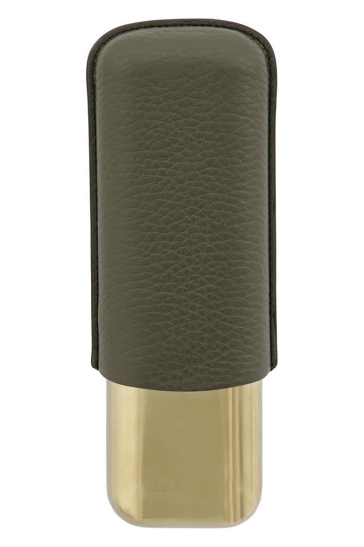 TR5791,S.T. Dupont İkili Haki Puro Kılıfı 183269