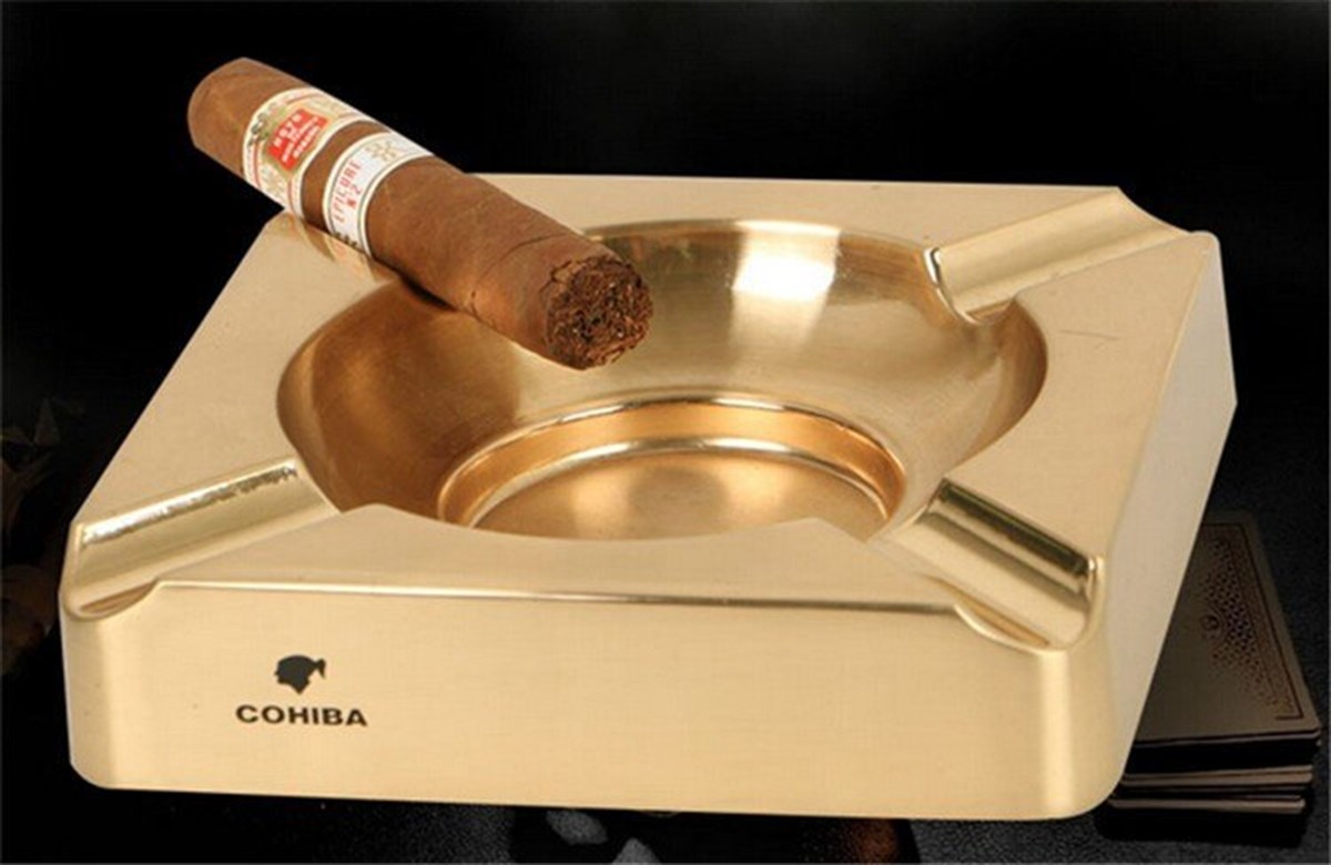 TR801,Cohiba Gold Dörtlü Puro Küllüğü