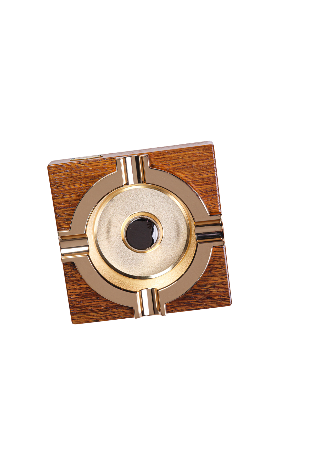 TR2998,Parmida Dörtlü Ahşap Gold Puro Küllüğü 