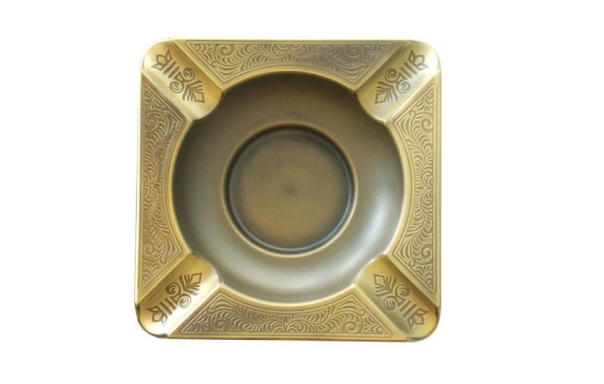 TR1644,Parmida Dörtlü Retro Gold Metal Puro Küllüğü 