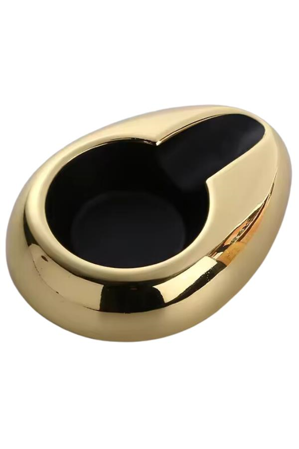 TR7048,PQ Fırçalı Gold Metal Tekli Puro Küllüğü