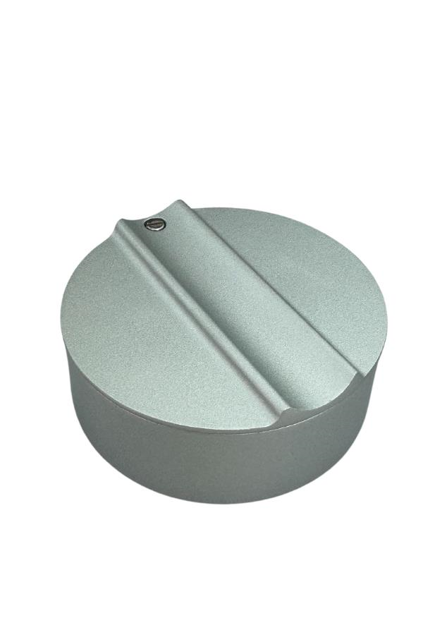 TR7026,PQ Gümüş Metal Döner Başlıklı Tekli Puro Küllüğü