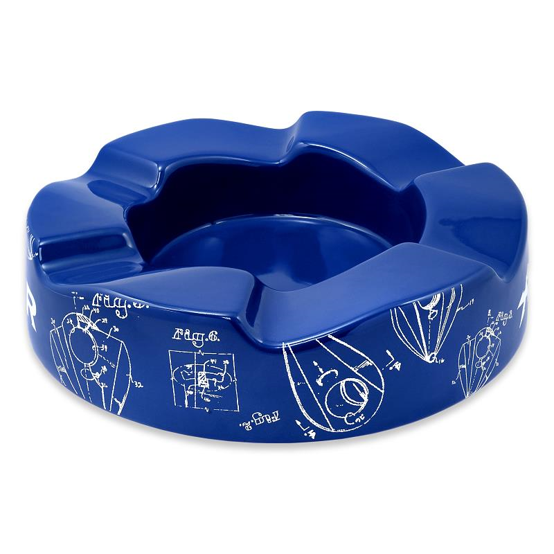 TR6395,Xikar Wave Ashtray Mavi Puro Küllüğü